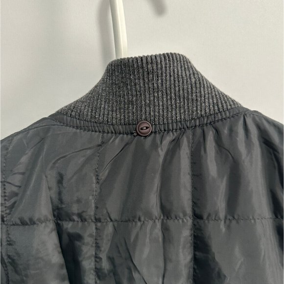 Toad & Co Men's Grey Quilted Puffer Vest Sz L - Picture 6 of 8